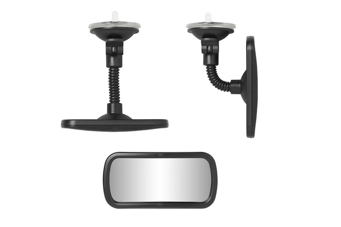 Espelho retrovisor panorâmico ProPlus 750641 com suporte e ventosa 55x115mm