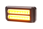 Lâmpada de advertência WAŚ 2469 W284 LED intermitente laranja MASTER/SLAVE