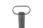 Suporte fixo UNITRAILER para reboque plataforma de 150 kg, 48 mm x 755 mm