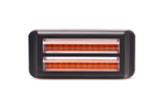 Lâmpada de advertência WAŚ 2469 W284 LED intermitente laranja MASTER/SLAVE
