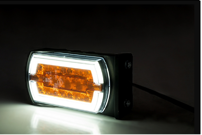 HORPOL CLEOfront LZD 2789/W1 Farol dianteiro LED com 3 funções (universal)