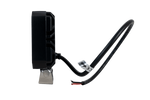 Refletor retangular para lâmpada de trabalho LED LAYTZ LY7305 com 72 LEDs e 7000 lm