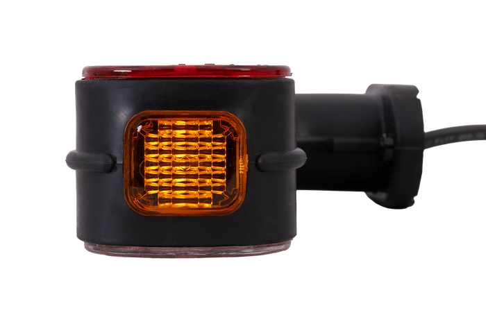 ASPÖCK SUPERPOINT II luz de marcação esquerda no braço de borracha