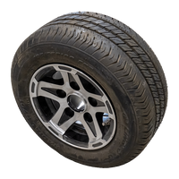 Roda reforçada OUTLET para reboque LINGLONG TIRE 195/55 R10C 98/96N ARO DE ALUMÍNIO UNITRAILER 6Jx10" 5x112 ET:-4