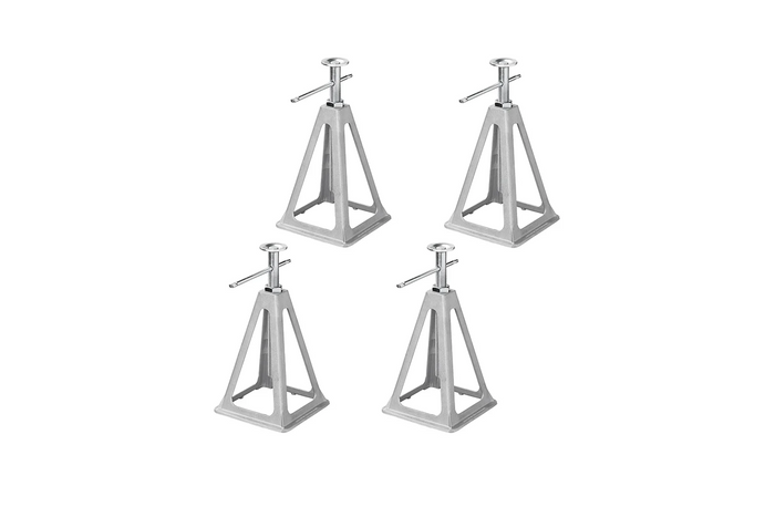 Conjunto de quatro suportes extensíveis ProPlus 360803 estabilizador para reboque de 3600 kg, 430 mm