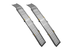UNITRAILER ALR005 rampas dobráveis ​​de aço para reboques, 200 cm, 500 kg, conjunto de 2