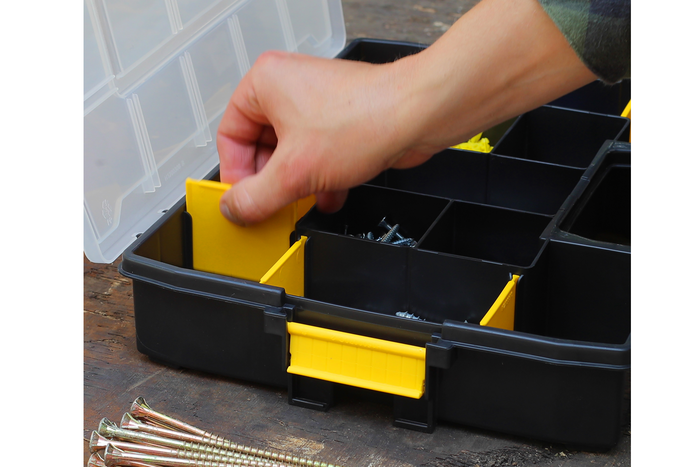 Caixa organizadora de ferramentas STANLEY SORTMASTER JUNIOR 375x290mm