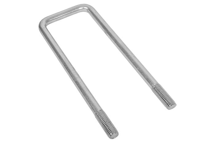 Grampo quadrado DROMET tipo C, M12, 62×202mm