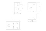Dispositivo de elevação com manivela UNITRIALER para bascular/descarregar o reboque