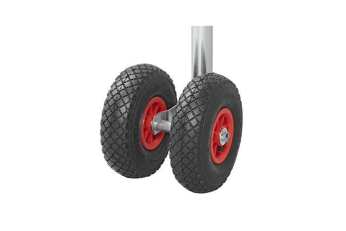 Roda guia ProPlus 341508, roda pneumática, 300 kg, 48 mm, 660-870 mm