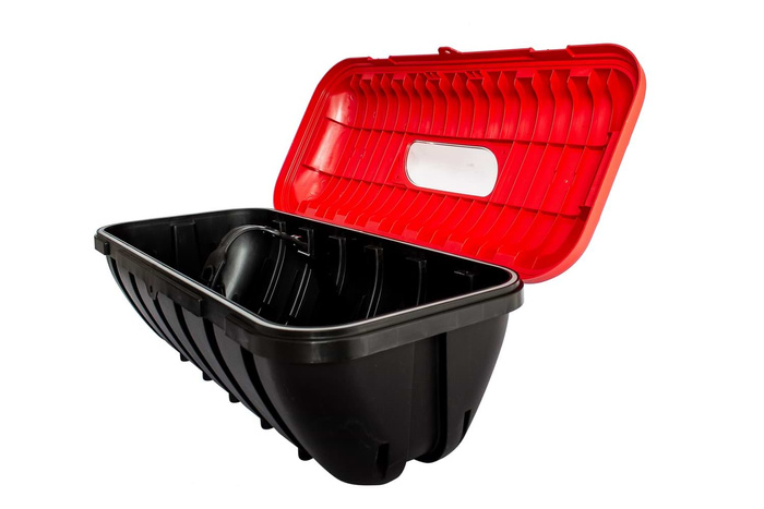 Caixa extintor 6kg DAKEN 82500 STRIKE 600x287x220mm vermelho
