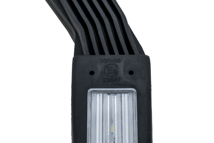 Lâmpada de marcação esquerda LED FRISTOM FT-145 em braço de borracha
