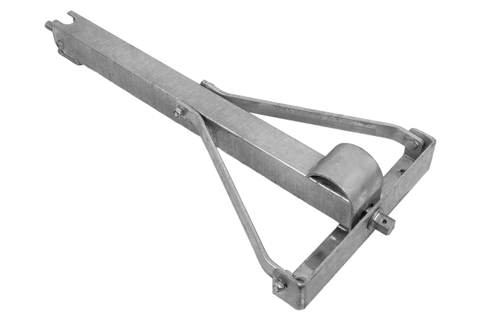 Suporte de canto extensível KNOTT 6X1197.007 para reboque de 1100 kg e 498 mm