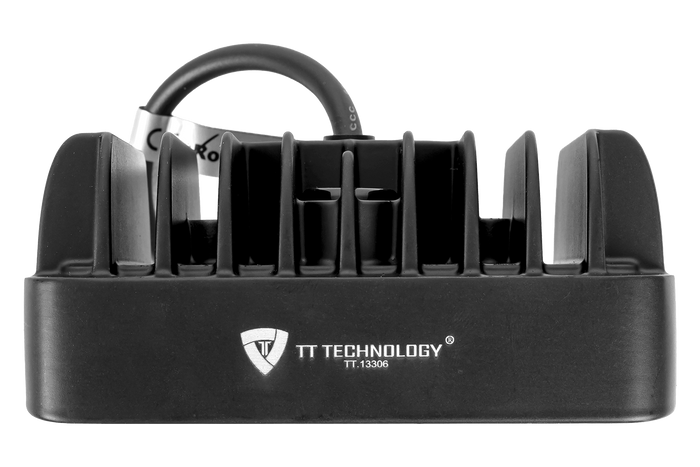Refletor retangular para lâmpada de trabalho LED TT TECHNOLOGY BLACK TT.13306 com 32 LEDs e 2560 lm