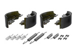 Sapatas de freio para eixos AL-KO 200x50 com conjunto de molas UNITRAILER