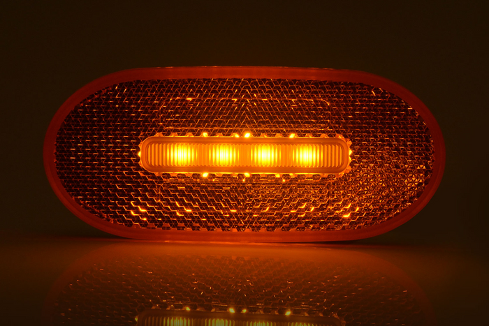 Lâmpada marcadora LED WAŚ 1383 universal com suporte