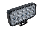 Refletor retangular para lâmpada de trabalho LED LAYTZ LY7304 com 66 LEDs e 5800 lm