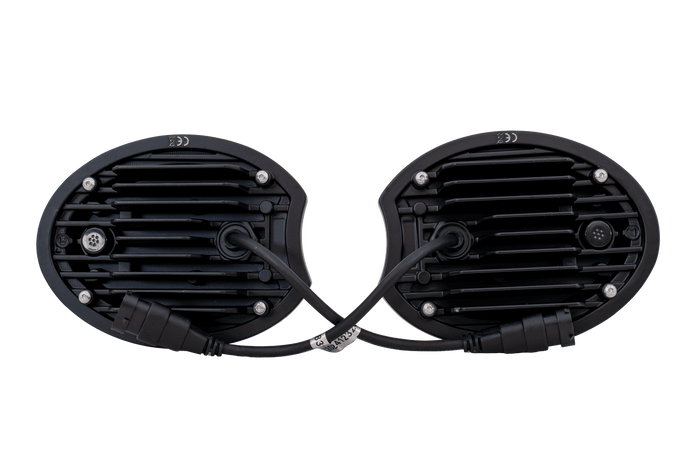 Conjunto completo de luzes de trabalho LED refletor TT Technology TT.13509 9xLED 3600lm para John Deere