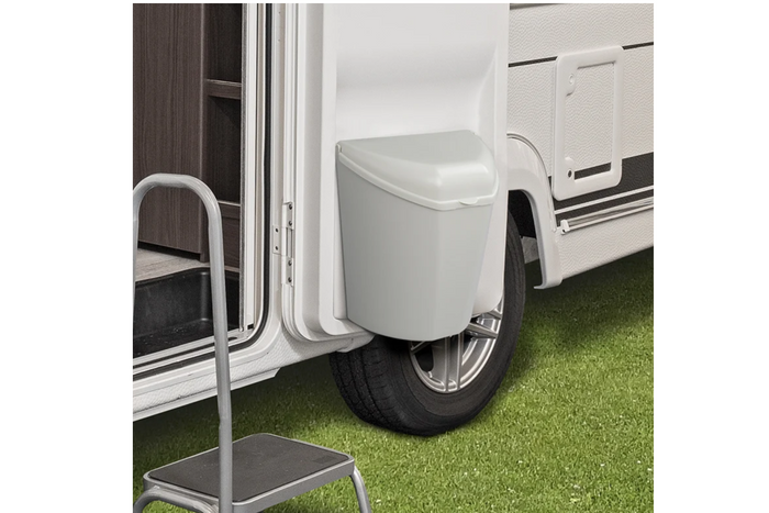 Lixeira ProPlus 370402 com tampa para reboques e autocaravanas, 6L