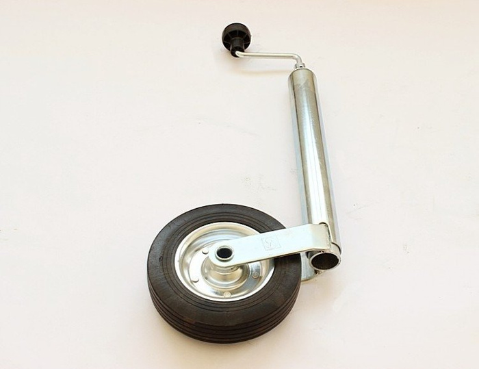 Roda guia com braçadeira de ferro fundido WINTERHOFF ST48-200VB+KLE48-G 150kg 48mm 505-725mm