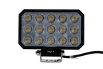 Refletor retangular para lâmpada de trabalho LED LAYTZ LY7303 com 60 LEDs e 6000 lm
