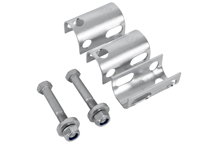 Engate de bola STEELPRESS ZSK-1700D+Z2 para reboque de 1700 kg com barra de tração tubular de 35-50 mm
