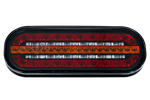 Lâmpada traseira baioneta LED FRSTOM FT-320, 3 funções universais