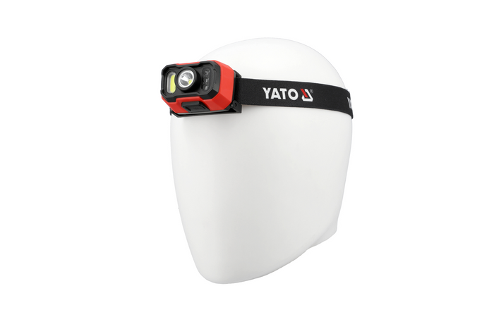 Lanterna de cabeça LED YATO YT-085942 com sensor de movimento, 1000lm