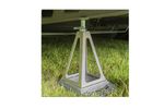 Conjunto de quatro suportes extensíveis ProPlus 360803 estabilizador para reboque de 3600 kg, 430 mm