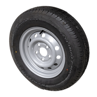 OUTLET Roda reforçada para reboque LINGLONG TIRE 165/80 R13C 96/94N UNITRAILER RIM 4.5Jx13"H2 5x112 ET:30