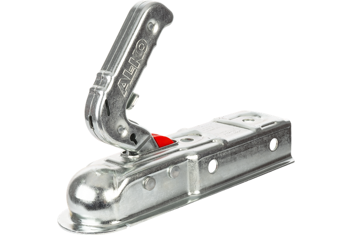 Engate esférico AL-KO AK7 para reboque de 750 kg com barra de tração quadrada de 60 mm