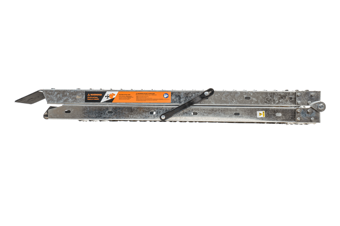 UNITRAILER ALR004B rampas dobráveis de aço para reboques, 190 cm, 400 kg, conjunto de 2