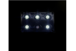 Lâmpada LED HORPOL LWD2153/CZ 900lm preta para interior de carro com interruptor