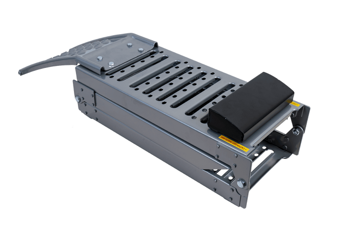 UNITRAILER ALR005 rampas dobráveis de aço para reboques, 200 cm, 500 kg, conjunto de 2