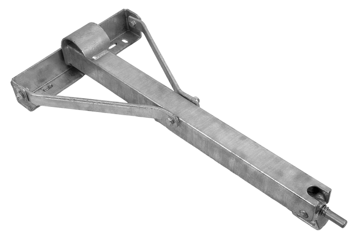 Suporte de canto extensível KNOTT 6X1197.007 para reboque de 1100 kg e 498 mm