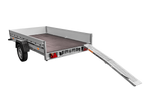 Rampa dobrável de aço UNITRAILER ALR004B para reboque, 190 cm, 200 kg