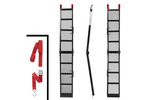 ProPlus 390094 rampas dobráveis ​​de aço para reboques, 203 cm, 680 kg, conjunto de 2