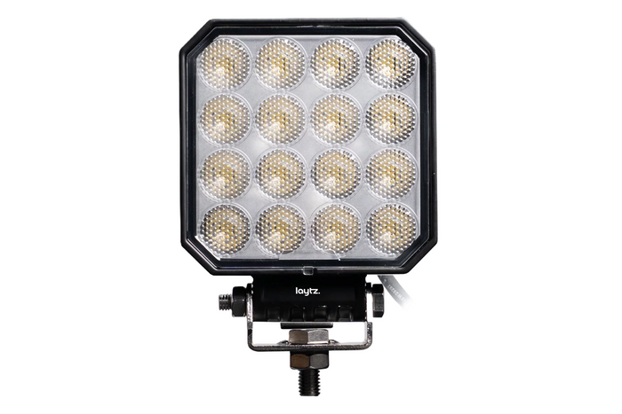 Refletor de trabalho LED LAYTZ LY7107 64xLED 6400lm quadrado