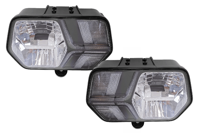 Faróis de LED ASPÖCK LuxLED II, 7 funções, 6 pinos, DEUTSCH DT06-6S, esquerdo + direito