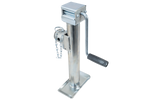Suporte de manivela extensível UNITRAILER TJ5001 para reboque plataforma de 1300 kg, 364-614 mm