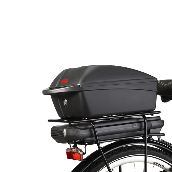 Caixa para suporte de bicicletas FISCHER 86500, com fechadura.