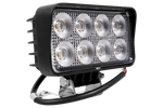 Refletor retangular para lâmpada de trabalho LED TT TECHNOLOGY BLACK TT.13306 com 32 LEDs e 2560 lm