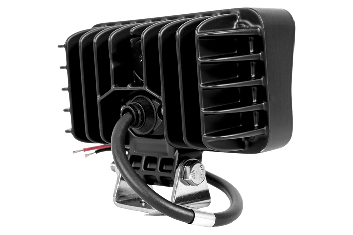 Refletor retangular para lâmpada de trabalho LED TT TECHNOLOGY BLACK TT.13306 com 32 LEDs e 2560 lm