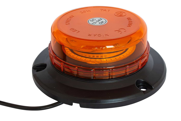 Luz de advertência de farol LED magnético 400