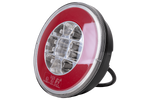 Lanterna traseira universal TT TECHNOLOGY TT.12008 Glo-Trac LED para hambúrguer, 3 funções